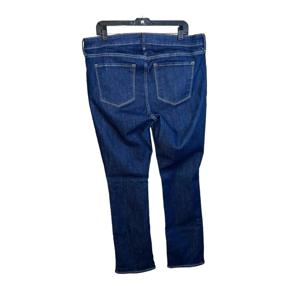 Old Navy Jeans Women’s Size 16 Tall Blue 37x35 Mid Rise Boot Cut Modern - Picture 6 of 8